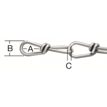 ВЕРИГА СТОМАНЕНА ПОЦИНКОВАНА ВЪЗЕЛ 2.5ММ