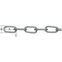 ВЕРИГА СТОМАНЕНА СПЕЦАЛНА ФОРМА 2ММ