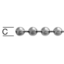 ВЕРИЖКА ТОПЧЕ 3.6ММ МЕСИНГ