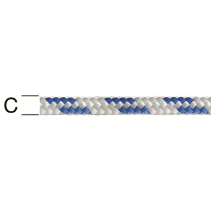 ВЪЖЕ PP БЯЛО/СИН Ф4ММ 16 ЖИЧНО