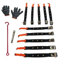 ВЕРИГИ ЗА СНЯГ PVC 13 ЧАСТИ/КОМПЛЕКТ