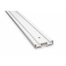 КОРНИЗ АЛУМИНИЕВ ДВУКАНАЛЕН BMK 3,5М БЯЛ