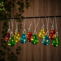 СОЛАРНО ВЪЖЕ BULB MULTICOLOR 1.8M+2M