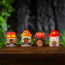 СОЛАРНА LED ФИГУРА FAIRY HOUSE MIX 3000K