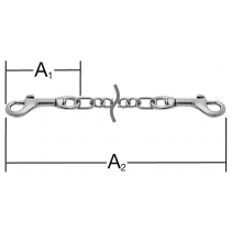 ВЕРИЖКА ЗА ЧАНТИ 54/480ММ НИКЕЛ