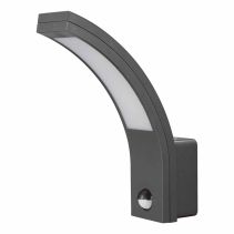 АПЛИК ФАСАДЕН LED СЪС СЕНЗОР 10W 40K СИВ