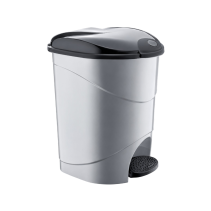 КОШ СМЕТ PVC BELLA 19L CK805 СИВ - Temax.bg КОШ СМЕТ PVC BELLA 19L CK805 СИВ