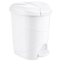 КОШ СМЕТ PVC BELLA 30L CK810 БЯЛ - Temax.bg КОШ СМЕТ PVC BELLA 30L CK810 БЯЛ