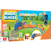 ВЛАКЧЕ ДЕТСКО MAGIC BLOCKS 43 ЧАСТИ
