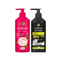 ДУШ ГЕЛ DALAS MEN+ДУШ ГЕЛ БОЖУР 2X500ГР