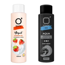 ДУШ ГЕЛ YOGURT 400МЛ+ MEN 2 IN 1 400МЛ