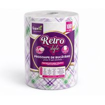 РОЛКА КУХНЕНСКА RETRO COLOR 1 БР/ 4ПЛ/600ГР
