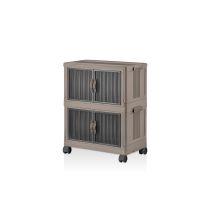 ШКАФ PVC СГЪВАЕМ FOLD&GO 2НИВАХ55Л БЕЖОВ
