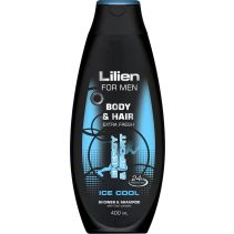 ДУШ ГЕЛ LILIEN MEN 2 В 1 ICE COOL 400МЛ