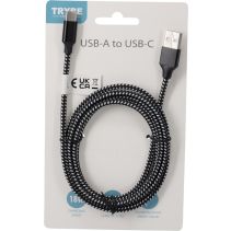 КАБЕЛ USB/TYPE-C 3A 1.5M CHARGING/DATA