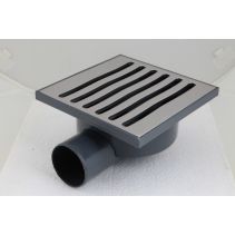 СИФОН ПОДОВ Ф50 РОГ.140*140 LUX ONLY