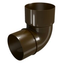 ДЪГА Ф80 RAINPIPE 87.5° КАФЯВА