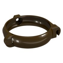СКОБА ЗА ТРЪБА RAINPIPE Ф80 КАФЯВ/100