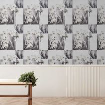 ТАПЕТ 850-01 ПВЦ СУПЕР ОРХИДЕЯ БЯЛ/15