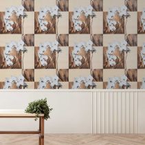 ТАПЕТ 850-18 ПВЦ СУПЕР ОРХИДЕЯ БЕЖ/15