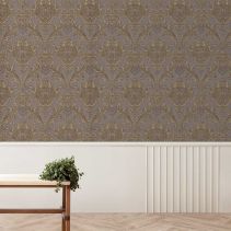 ТАПЕТ 1037-16 ВИНИЛ ЛУКС БАРОК КАФЯВ/16