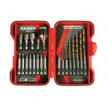 НАКРАЙНИЦИ И СВРЕДЛА 1/4 К-Т 20БР. RD/2