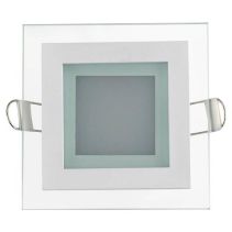 ПАНЕЛ LED СМ СТЪКЛО КВАДРАТ 6W 42K
