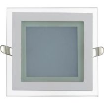 ПАНЕЛ LED СМ СТЪКЛО КВАДРАТ 12W 64K