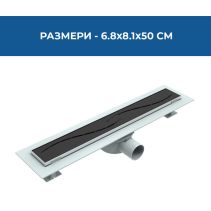 СИФОН ЛИНЕЕН PVC Ø50 ICD 50027B ЧЕРЕН
