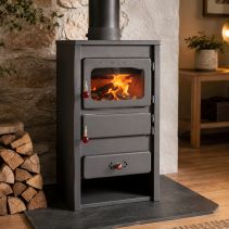 КАМИНА КУПРО ЛУКС МЕТАЛЕН ПЛОТ 8.4KW