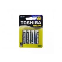 БАТЕРИЯ TOSHIBA LR06X4БР (1.5V) AA