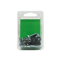 КОМПЛЕКТ БОЛТ М4Х20 С ГАЙКА И 2 ШАЙБИ