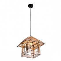 ПЕНДЕЛ WOODY-H 1XE27 РАТАН