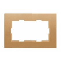 РАМКА ПАНАСОНИК ДВОЕН КОНТАКТ БРОНЗ