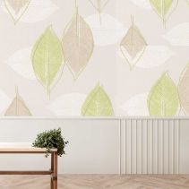 ТАПЕТ ВИНИЛ ГРАФИЧНИ ЛИСТА ЗЕЛЕНИ