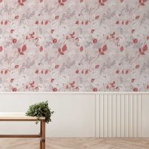ТАПЕТ ВИНИЛ РОЗИ БЕЖ