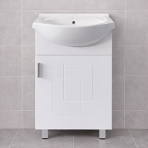 ШКАФ ЗА БАНЯ CUBE 50СМ PVC СТОЯЩ