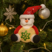 ДЕКОРАЦИЯ ЗА ЕЛХА СВЕТЕЩА 15СМ QYH17035