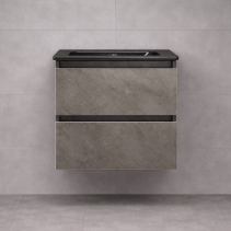 ДОЛЕН ШКАФ ЗА БАНЯ GLORY - PVC, СТЕНЕН, 60/46/52 СМ