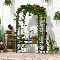 АРКА ГРАДИНСКА С ПЕЙКА 114/55/206СМ