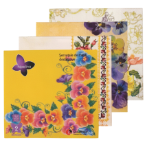 САЛФЕТКИ ДЕКОР 33/33СМ 20БР ДВУПЛАСТОВИ