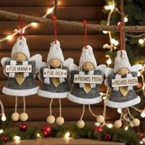 ДЕКОРАЦИЯ КОЛЕДНА 13СМ