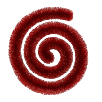 ГИРЛЯНД 9СМ/2М ЧЕРВЕН PET