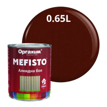 АЛКИДНА БОЯ MEFISTO RAL 8016 ТЪМНО КАФЯВА 0.65Л/6