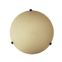 ПЛАФОН ДЕЗЪРТ КРЕМ МАТ Ф400 Е27 2X60W