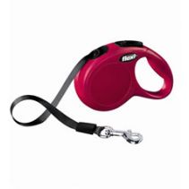 ПОВОД АВТ. FLEXI 3M/ЛЕНТА ЧЕРВЕН