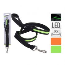 КАИШКА ЗА КУЧЕ С ПОВОД 120СМ LED