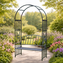 АРКА ГРАДИНСКА С ПЕЙКА ОРН. 114/55/206СМ