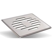 КАПАК ЗА СИФОН АКВА СТЕЙШЪН INOX 100*100