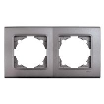 РАМКА ДВОЙНА LINNERA LIFE СИВ